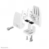 Neomounts NS-CLMP40WHITE pöytäpuristinsarja (2 kpl) - enint. 5 kg
