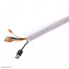 Neomounts NS-CS200WHITE kaapelisukka - 8–10 kaapelille - universaali