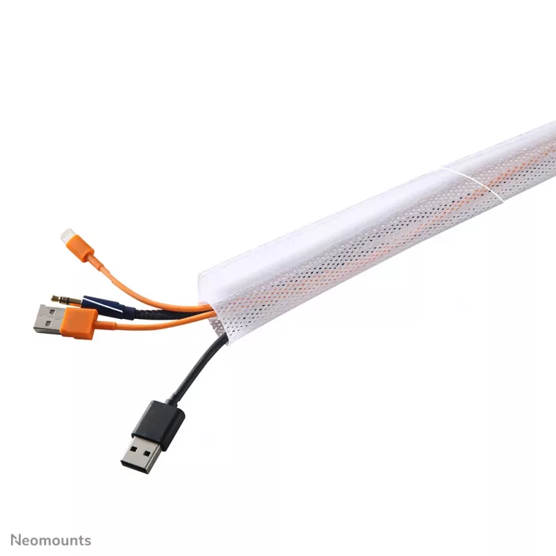 Neomounts NS-CS200WHITE kaapelisukka - 8–10 kaapelille - universaali
