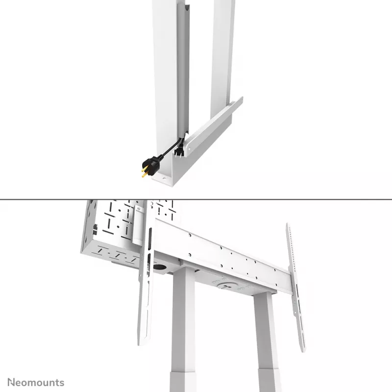 Neomounts moottoroitu seinäteline WL55-875WH1 110 kg 55–100
