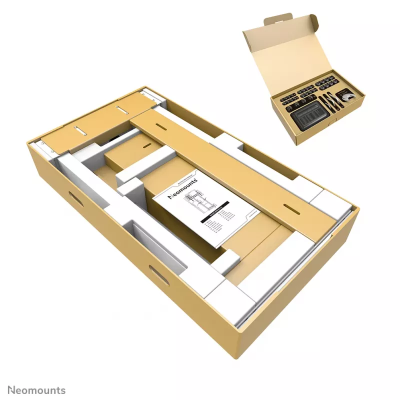Neomounts moottoroitu seinäteline WL55-875WH1 110 kg 55–100