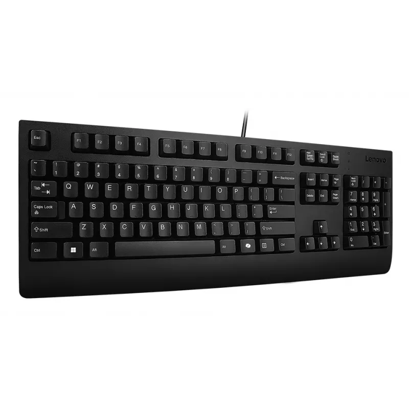 Lenovo Preferred Pro II USB-näppäimistö, pohjoismainen asettelu, musta