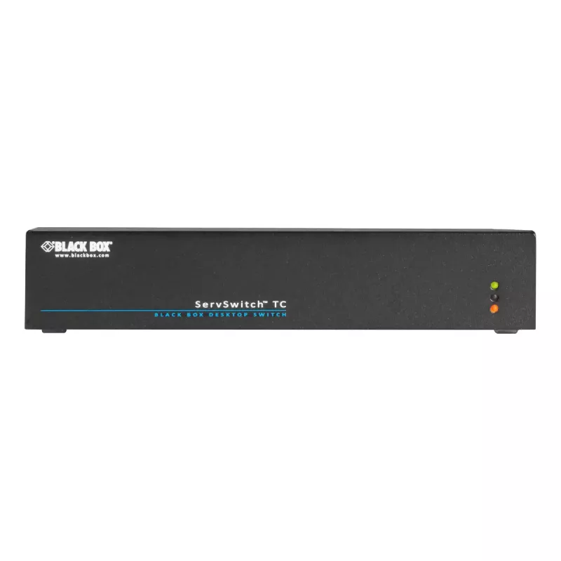 KVM-kytkin Black Box ACX1004A-HID2 USB-näppäimistö-hiiri musta