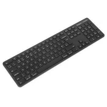 Targus EcoSmart AKB873NO näppäimistö yleiskäyttöinen RF langaton + Bluetooth QWERTY Nordic musta