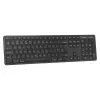 Targus EcoSmart AKB873NO näppäimistö yleiskäyttöinen RF langaton + Bluetooth QWERTY Nordic musta