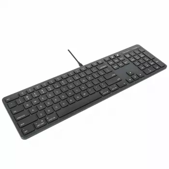 Targus AKB874NO näppäimistö yleiskäyttöinen USB QWERTY Nordic musta täysikokoinen 104 näppäintä