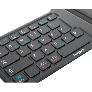Mini Bluetooth -näppäimistö TARGUS AKF003NO QWERTY Nordic musta yleiskäyttöinen