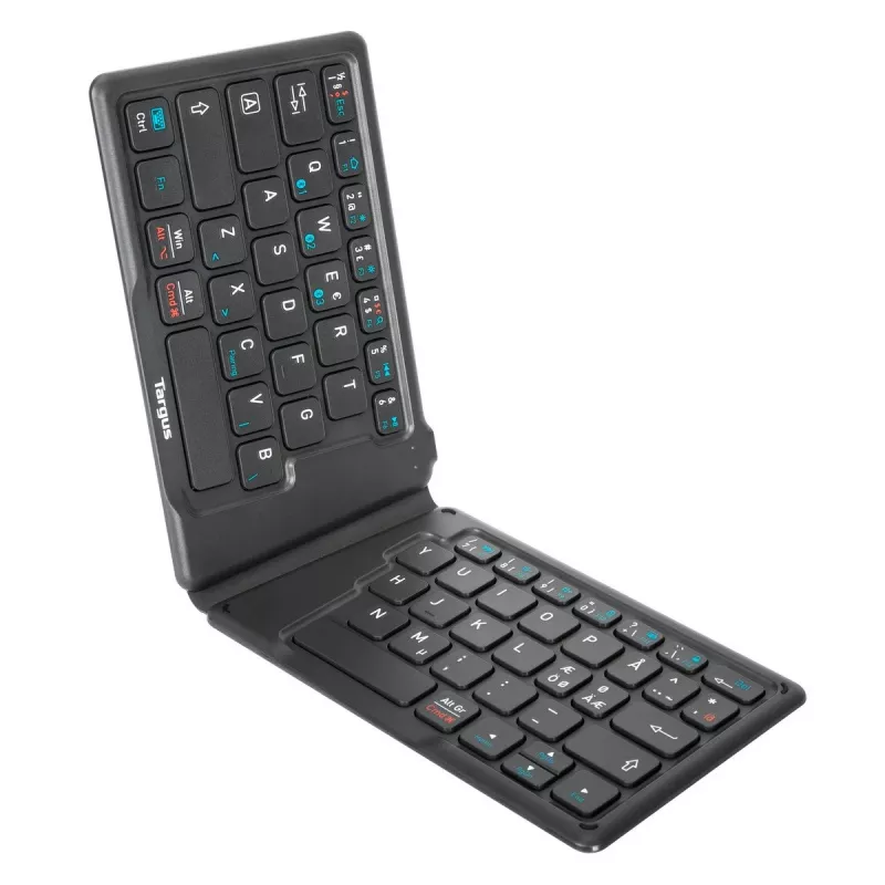 Mini Bluetooth -näppäimistö TARGUS AKF003NO QWERTY Nordic musta yleiskäyttöinen