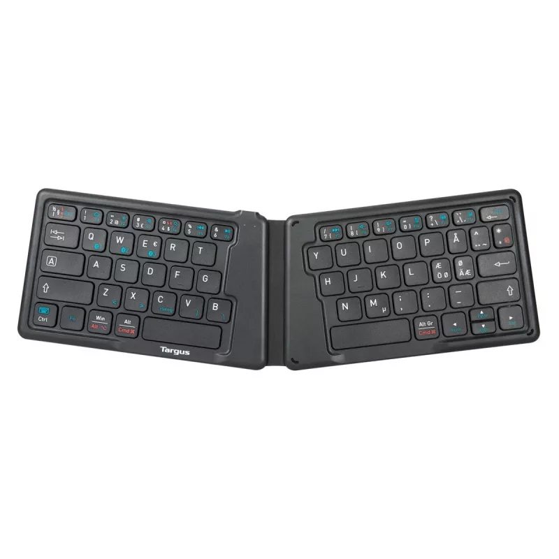 Mini Bluetooth -näppäimistö TARGUS AKF003NO QWERTY Nordic musta yleiskäyttöinen