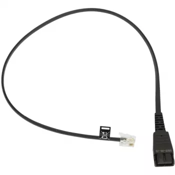 Puhelinkaapeli Jabra 8800-00-25 0,5 m musta