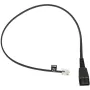 Puhelinkaapeli Jabra 8800-00-25 0,5 m musta