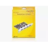 DeLOCK 89297 PCI Express -kortti, 4x ulkoinen USB 3.0 (USB 3.2 Gen 1)