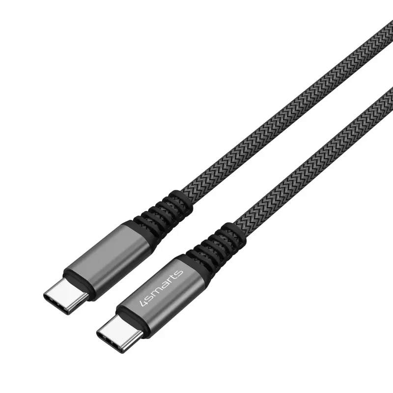 USB-kaapeli 4smarts 456267 3 m USB-C musta 0,48 Gbit/s