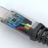 USB-kaapeli 4smarts 456267 3 m USB-C musta 0,48 Gbit/s