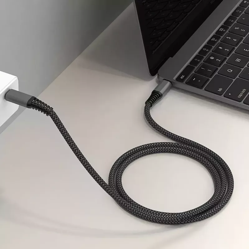 USB-kaapeli 4smarts 456267 3 m USB-C musta 0,48 Gbit/s