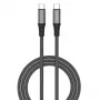 USB-kaapeli 4smarts 456267 3 m USB-C musta 0,48 Gbit/s