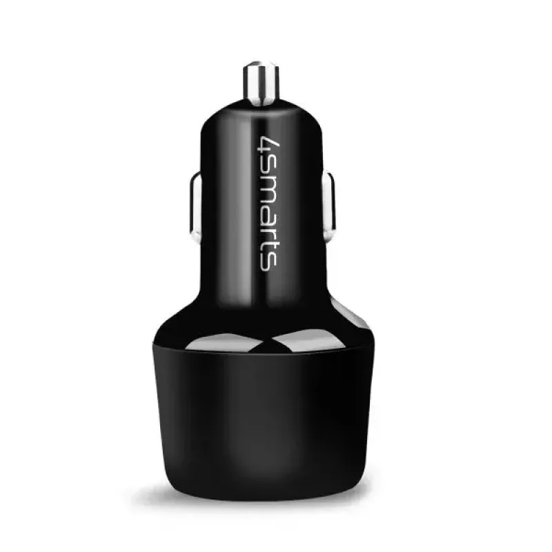 4smarts VoltRoad Ultimate autolaturi kannettaville, älypuhelimille ja tableteille pikalataustoiminnolla