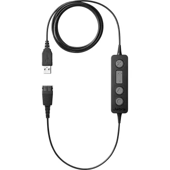 USB-sovitin Jabra Link 260 MS GN Audio Germany, musta – USB-liitettävyys kuulokkeille