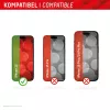 Displex näytönsuojus + kotelo Apple iPhone 15, Eco-asennuskehys, naarmuuntumaton