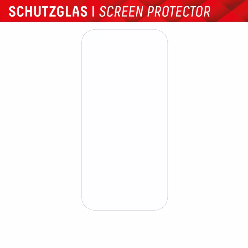 Displex näytönsuojus + kotelo Apple iPhone 15, Eco-asennuskehys, naarmuuntumaton