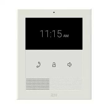 Videopuhelin sisäyksikkö 2N Clip 10,9 cm (4,3 tuumaa) LCD, 480×272, kosketus, valkoinen, Gigabit Ethernet, DC/PoE