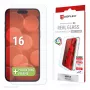 Displex näytönsuojakalvo + kotelo Apple iPhone 16, Eco-asennuskehys, naarmuuntumaton