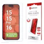 Displex näytönsuojakalvo (10H) Apple iPhone 15/15 Pro/16, Eco-asennuskehys, naarmuuntumaton