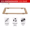 Displex Privacy Screen Protector (10H) Apple iPhone 16 Plus, Eco-asennuskehys, katselusuojafiltteri