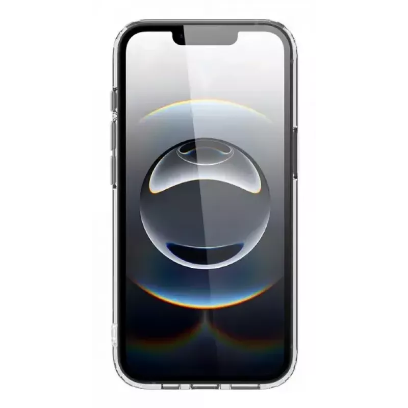 Nevox StyleShell SHOCKFlex 2496 suojakuori iPhone 16e / SE 2025 -puhelimelle, 15,5 cm (6,1 tuumaa), läpinäkyvä