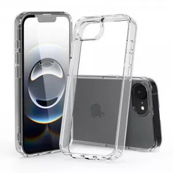 Kotelo Nevox 2496 puhelinkotelo iPhone 16e 15,5 cm läpinäkyvä