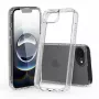 Nevox StyleShell SHOCKFlex 2496 suojakuori iPhone 16e / SE 2025 -puhelimelle, 15,5 cm (6,1 tuumaa), läpinäkyvä