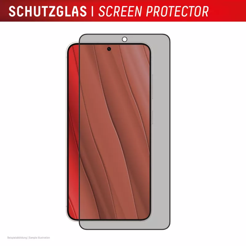 Displex Privacy Screen Protector (10H) Samsung Galaxy S25 Edge, Eco-asennuskehys, katselusuojafiltteri