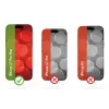 Displex Premium näytönsuoja (Full Cover, 10H) Apple iPhone 17 Pro Max, Eco-asennuskehys, Full Cover