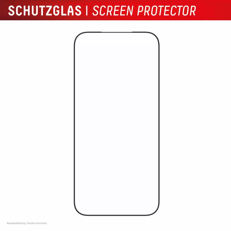 Displex Premium näytönsuoja (Full Cover, 10H) Apple iPhone 17 Pro Max, Eco-asennuskehys, Full Cover