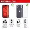Displex näytönsuojakalvo + kotelo Apple iPhone 17, Eco-asennuskehys, naarmuuntumaton