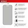 Displex tietosuojakalvo (10H) Apple iPhone 16 Pro Max, Eco-asennuskehys, tietosuojasuodatin
