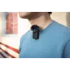 DJI langaton mikrofonilähetin Osmo Pocket 2:lle, tuulisuojalla