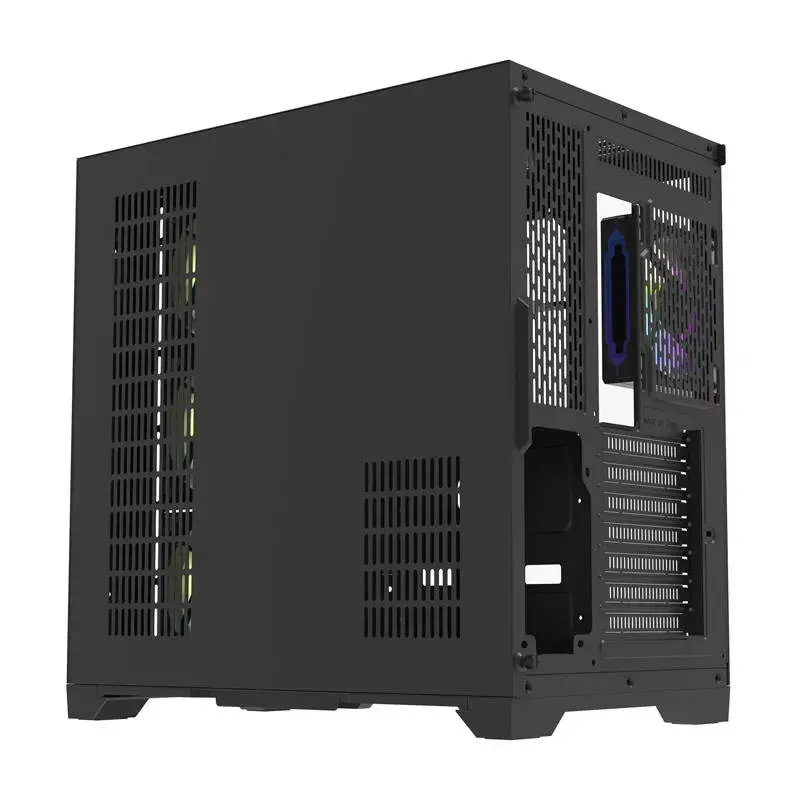 Tietokonekotelo Darkflash FT418 PRO, ATX, musta