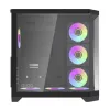 Tietokonekotelo Darkflash FT418 PRO, ATX, musta
