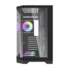 Tietokonekotelo Darkflash FT418 PRO, ATX, musta