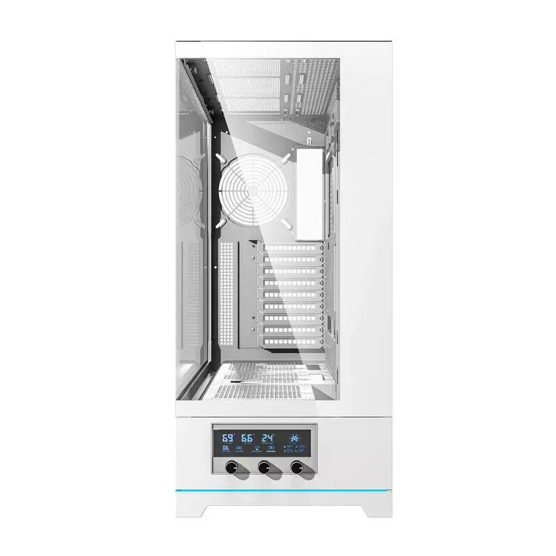 Darkflash DY451L tietokonekotelo ATX valkoinen