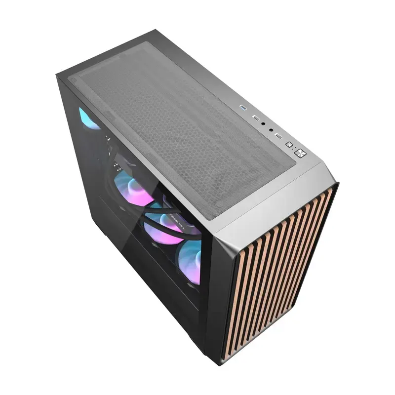 Tietokonekotelo Darkflash DS900WD ATX musta