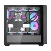 Tietokonekotelo Darkflash DS900WD ATX musta