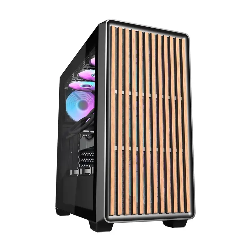Tietokonekotelo Darkflash DS900WD ATX musta