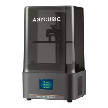 Hartsipohjainen 3D-tulostin AnyCubic Photon Mono 4 PM40BK0A-O — 4K-monokromi-LCD, pöytämalli