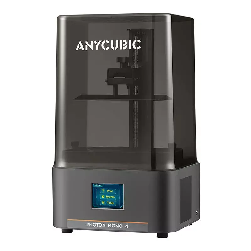 Hartsipohjainen 3D-tulostin AnyCubic Photon Mono 4 PM40BK0A-O — 4K-monokromi-LCD, pöytämalli