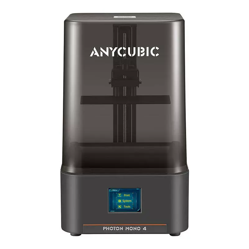 Hartsipohjainen 3D-tulostin AnyCubic Photon Mono 4 PM40BK0A-O — 4K-monokromi-LCD, pöytämalli