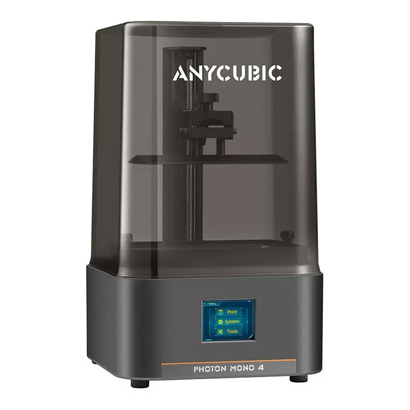 Hartsipohjainen 3D-tulostin AnyCubic Photon Mono 4 PM40BK0A-O — 4K-monokromi-LCD, pöytämalli