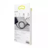 USB-A - Lightning -kaapeli Baseus CALKLF-C19 2 m – alumiinikotelo, 1,5 A, musta/punainen