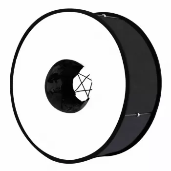Softbox-hajotin Puluz PU5145 45 cm pyöreä kevyt valokuvausvalaistukseen